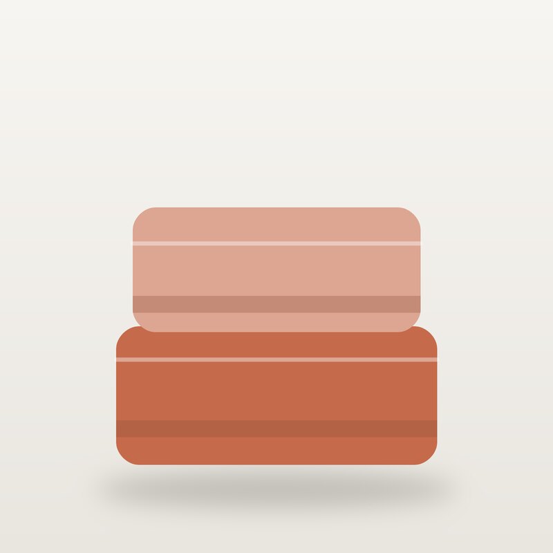 Ceramic Bath Towel, Terracotta