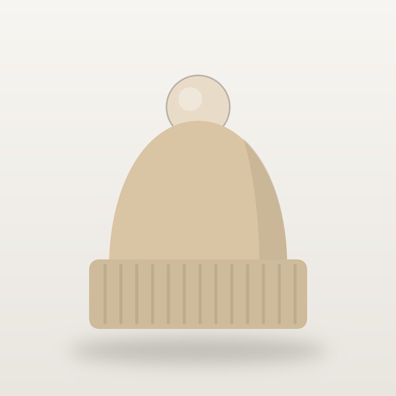 Leather Beanie, Sand