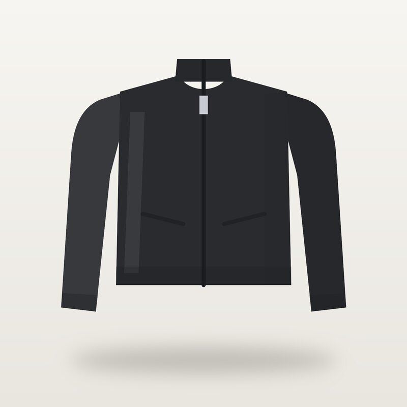 Merino Bomber Jacket, Black