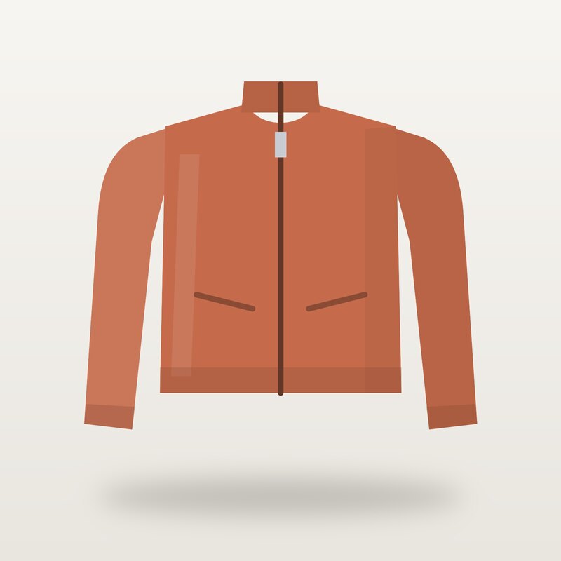 Linen Bomber Jacket, Terracotta