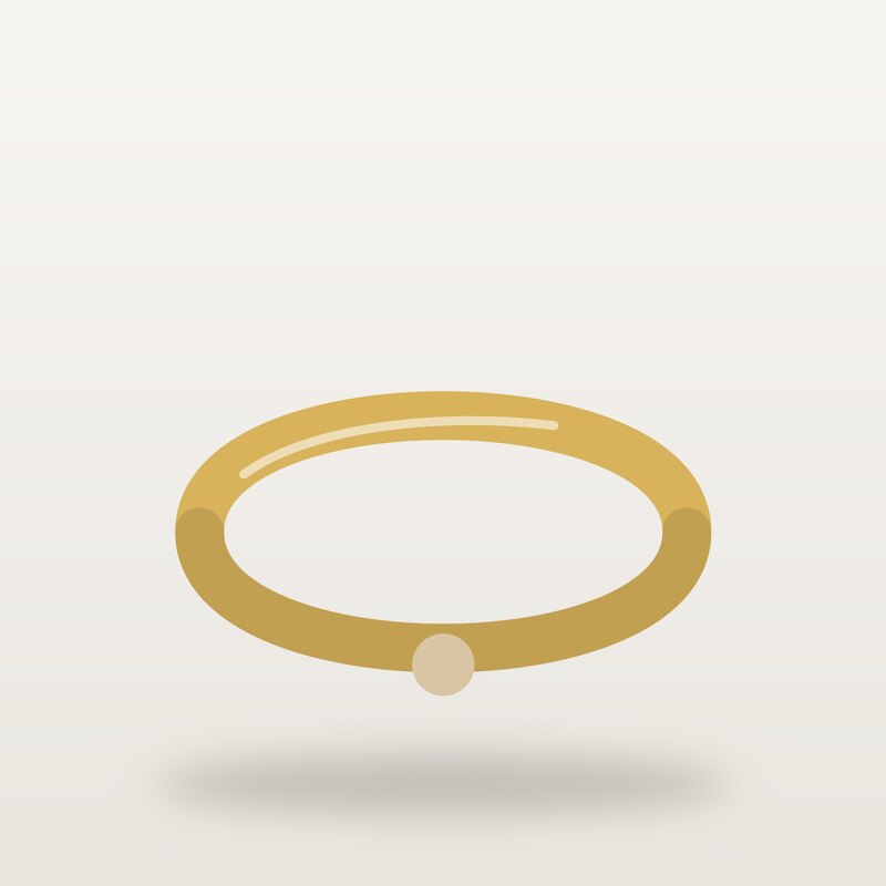 Gold-Plated Bracelet, Sand