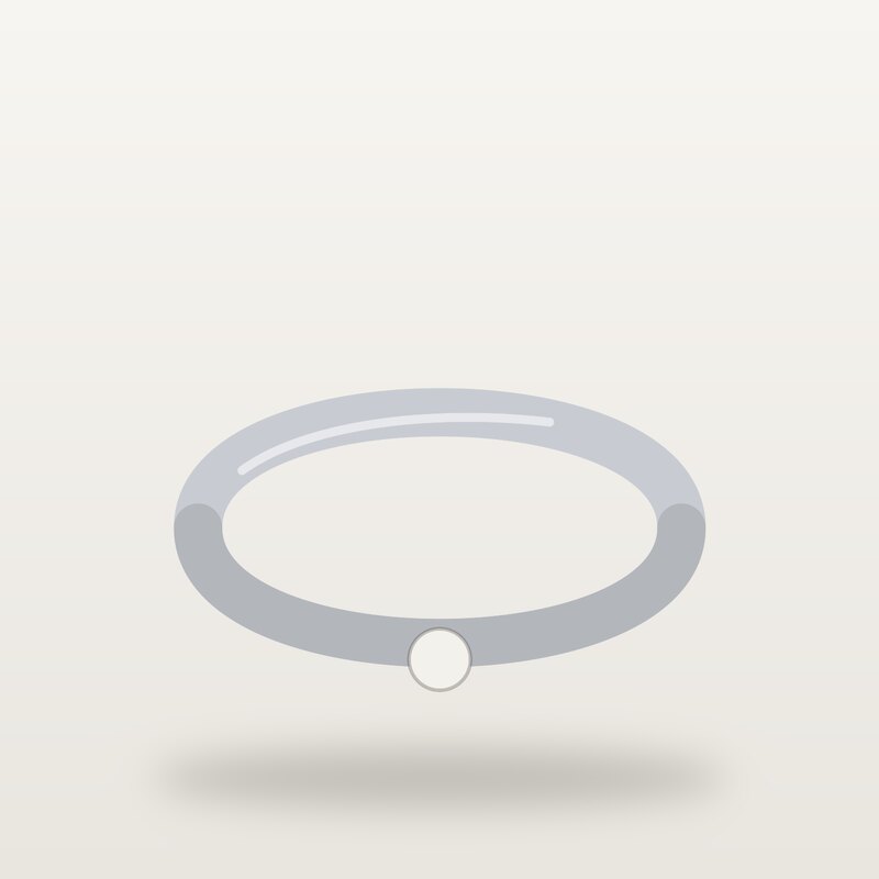 Minimal Bracelet, White
