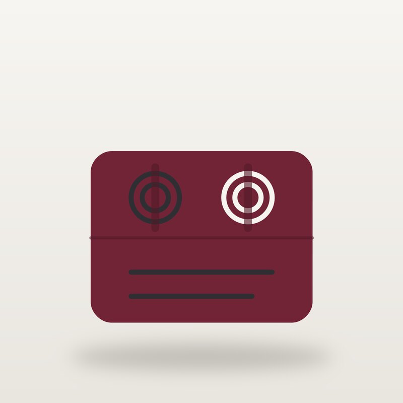 Magnetic Cable Organizer, Burgundy