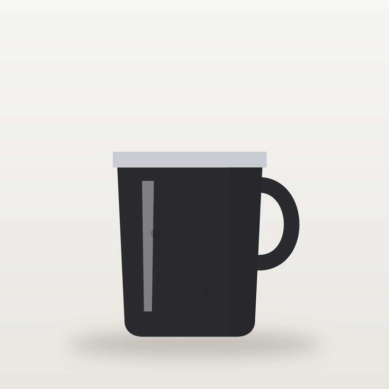 Trail Camping Mug, Black