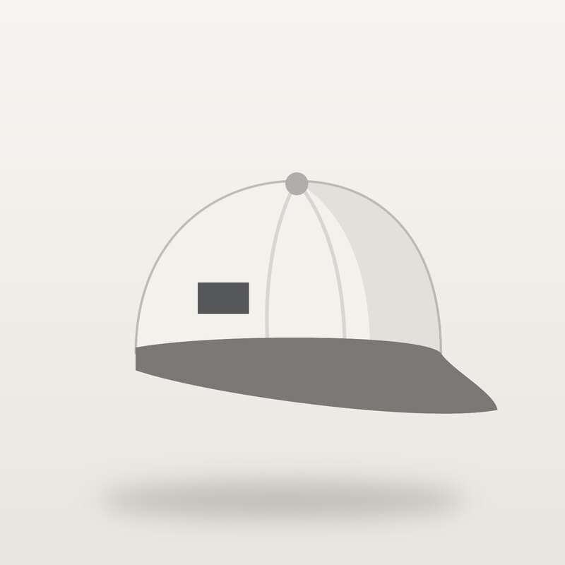 Leather Cap, White