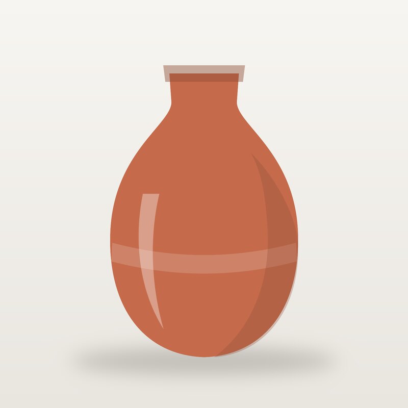 Oak Ceramic Vase