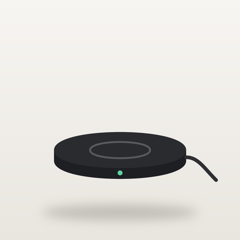 Magnetic Charging Pad, Black