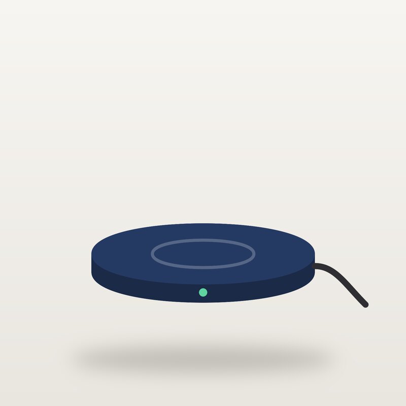 Magnetic Charging Pad, Navy