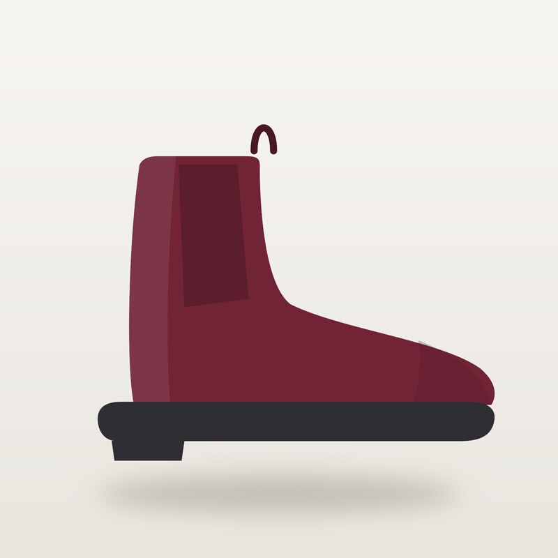 Leather Chelsea Boots, Burgundy