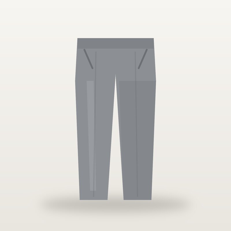 Linen Chino Trousers, Grey