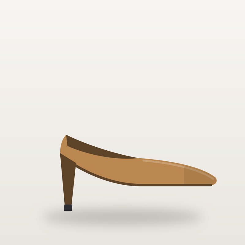Canvas Court Shoes, Camel
