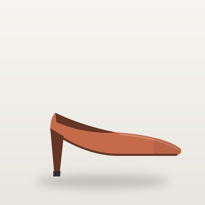 Knit Court Shoes, Terracotta