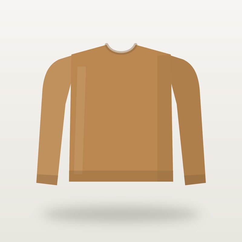 Linen Crew Sweater, Camel