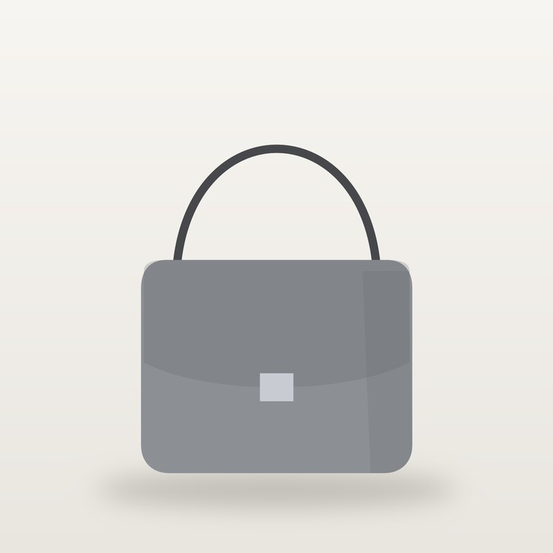Leather Crossbody Bag, Grey