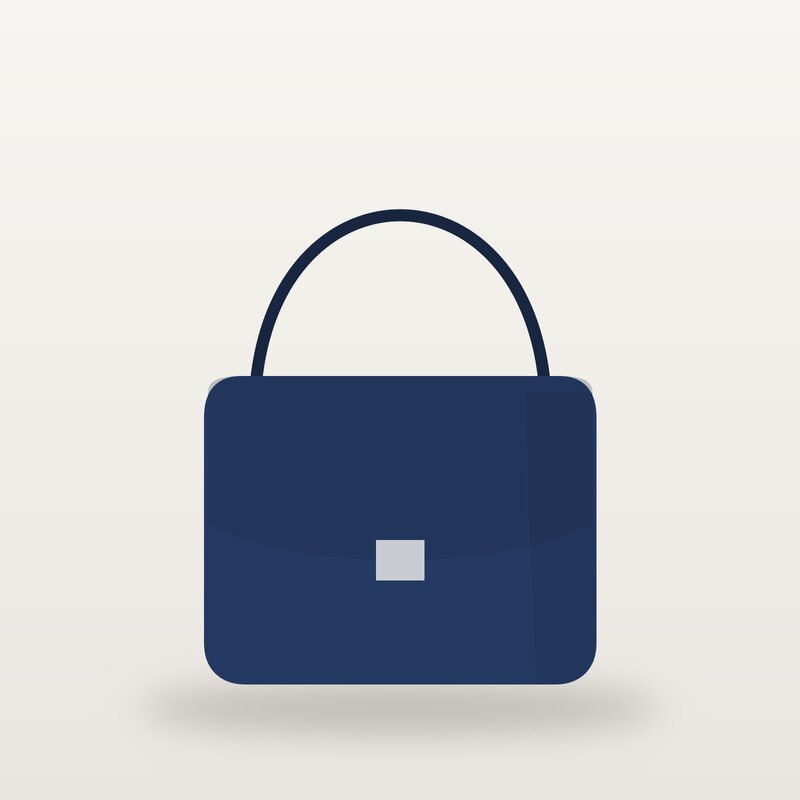 Canvas Crossbody Bag, Navy