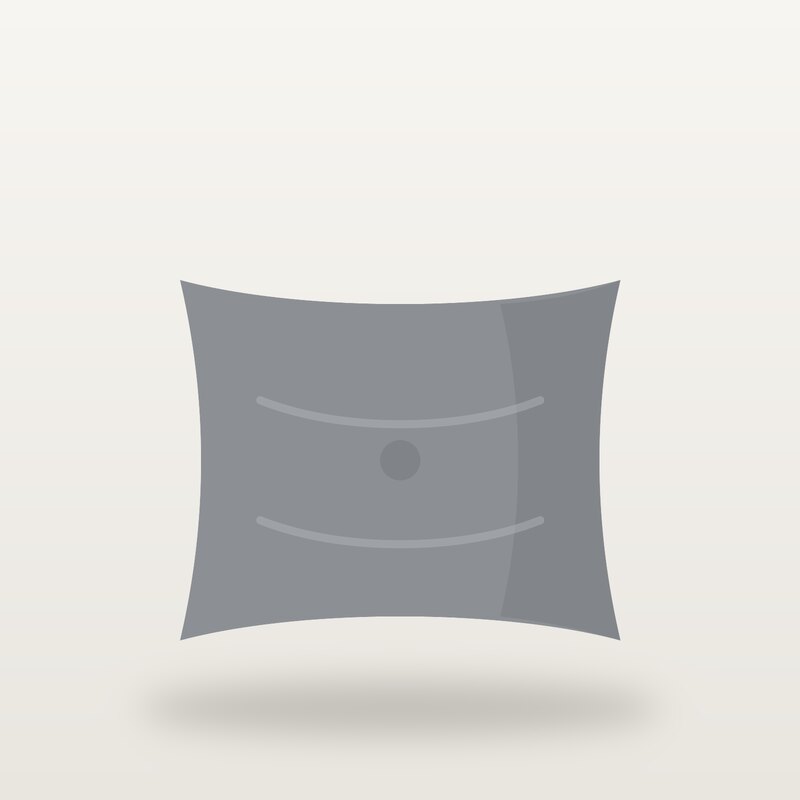 Ceramic Cushion Cover, Grey