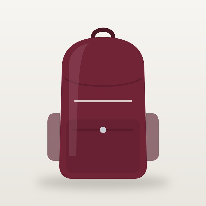 Alpine Daypack, Burgundy