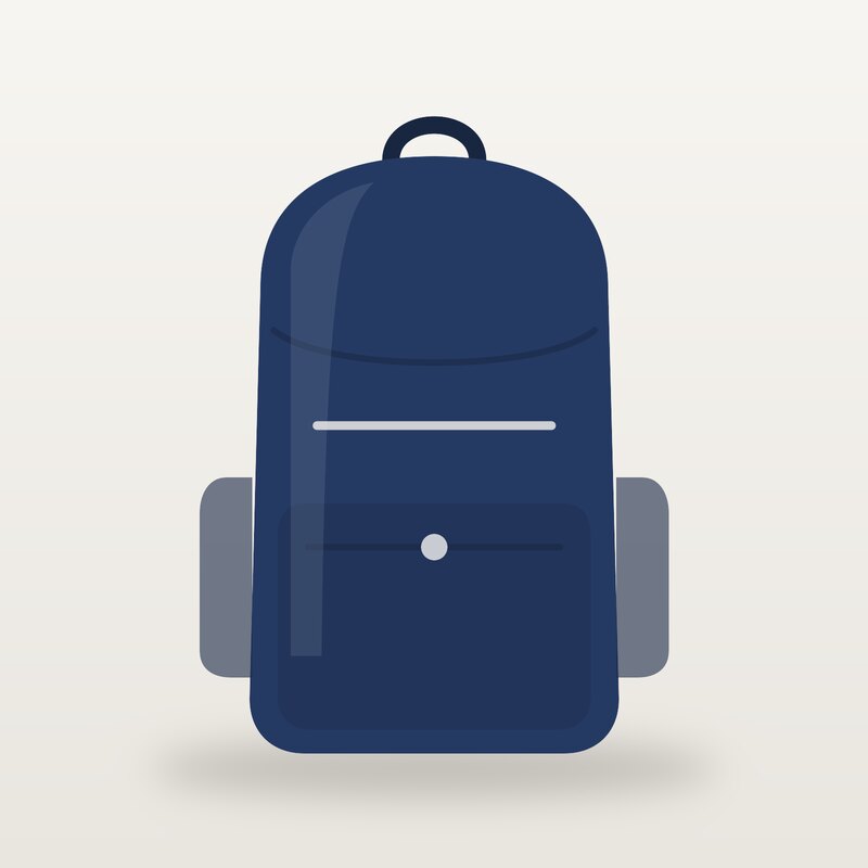 Packable Daypack, Navy