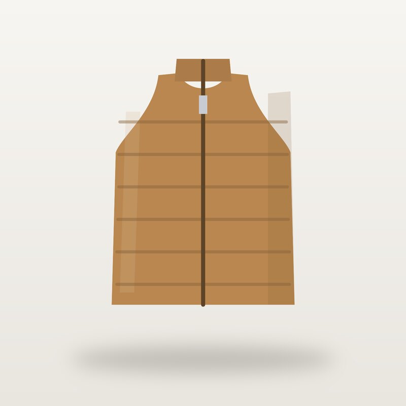 Trail Down Vest, Camel