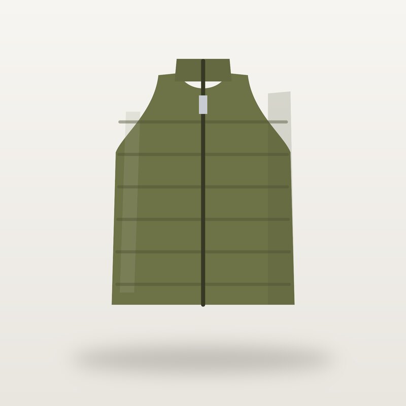 Alpine Down Vest, Olive
