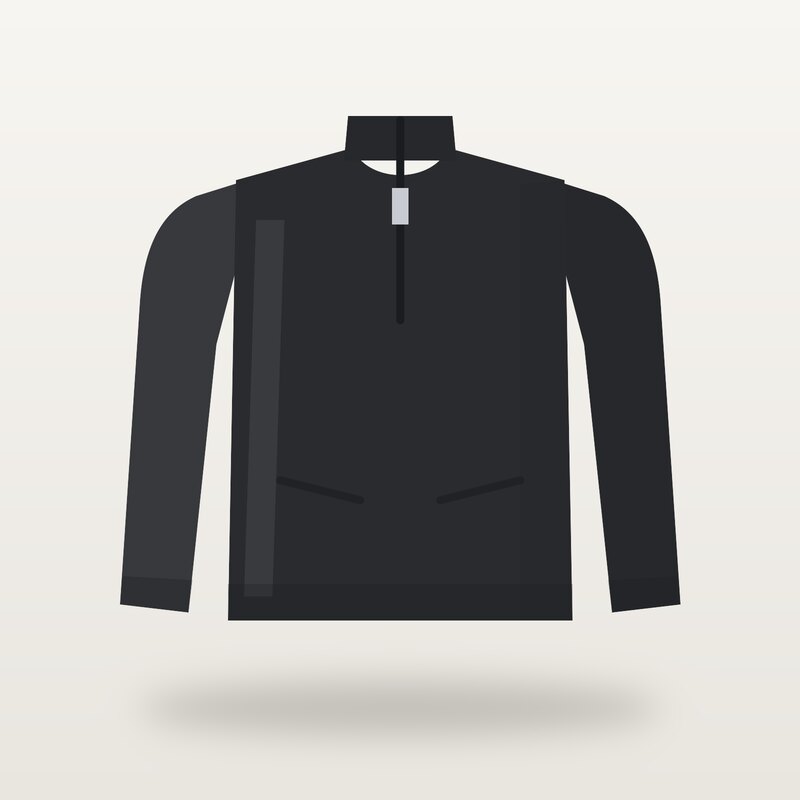 Windproof Fleece, Black