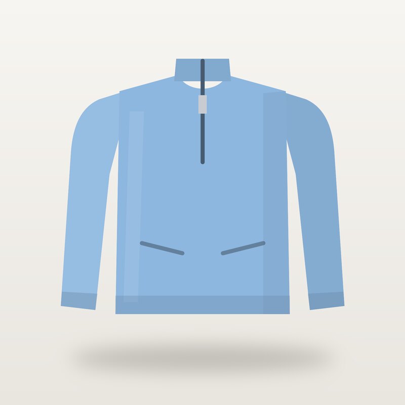 Packable Fleece, Sky Blue