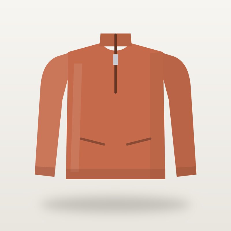 Windproof Fleece, Terracotta
