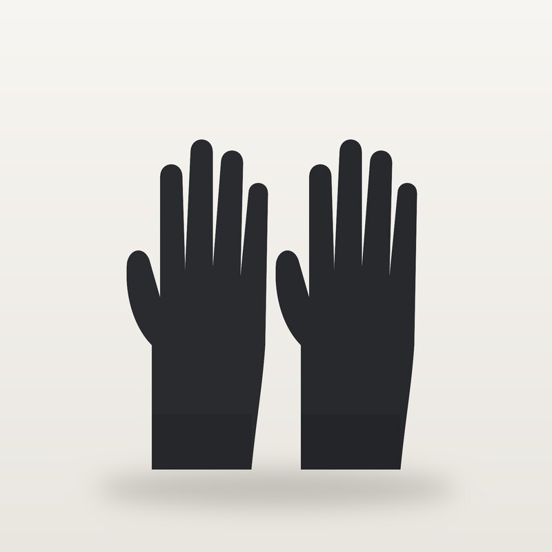 Cashmere Gloves, Black