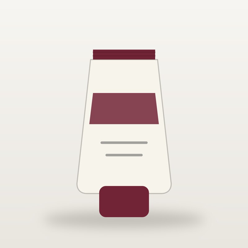 Unscented Hand Cream, Burgundy