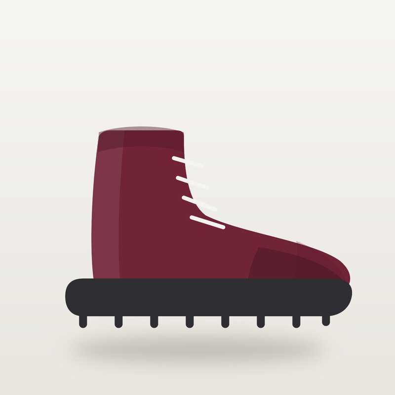 Trail Hiking Boots, Burgundy