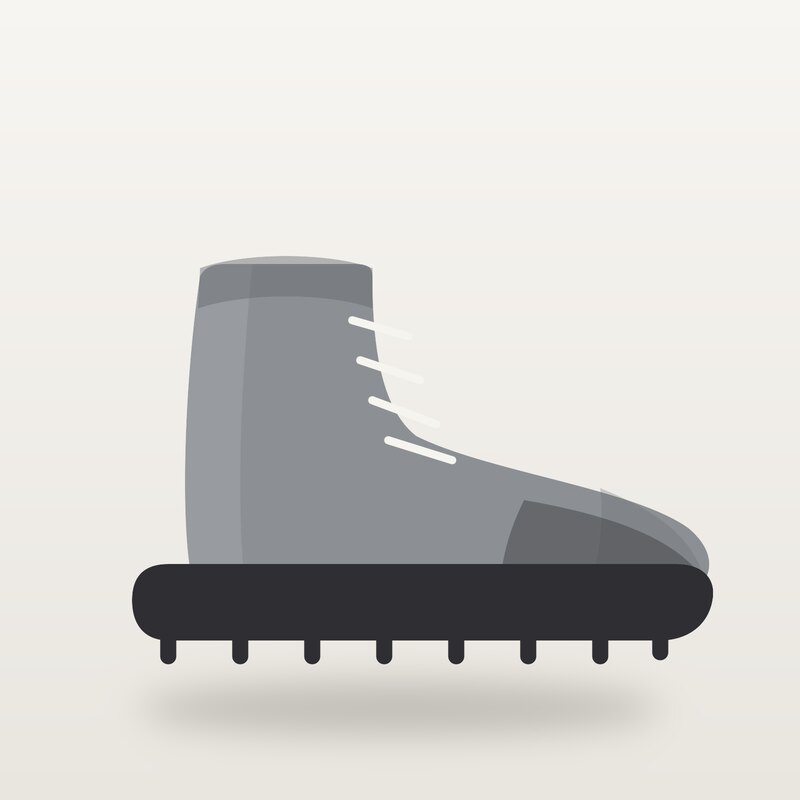 Packable Hiking Boots, Grey