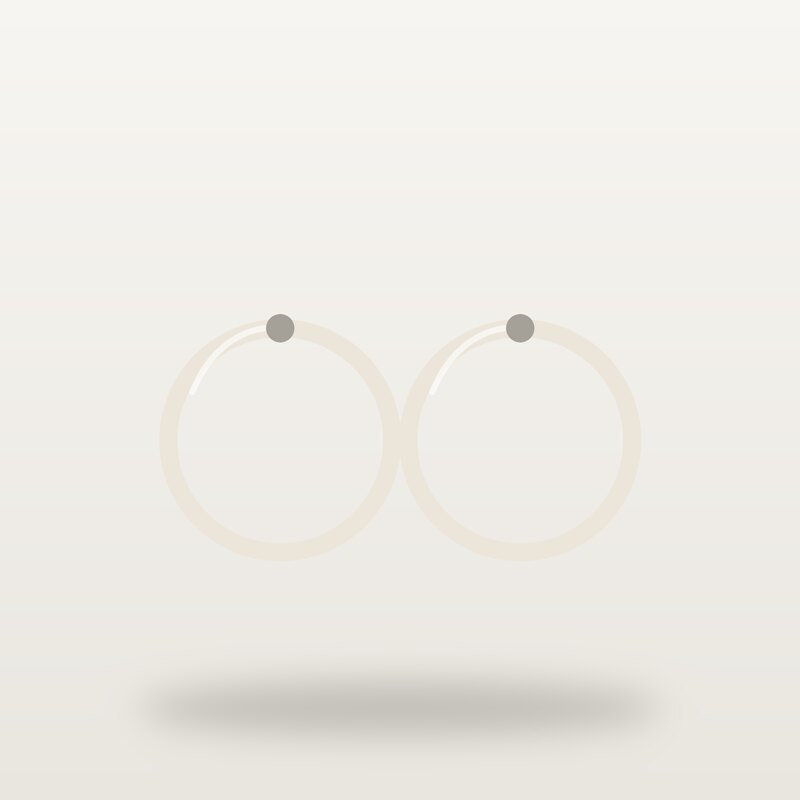 Pearl Hoop Earrings