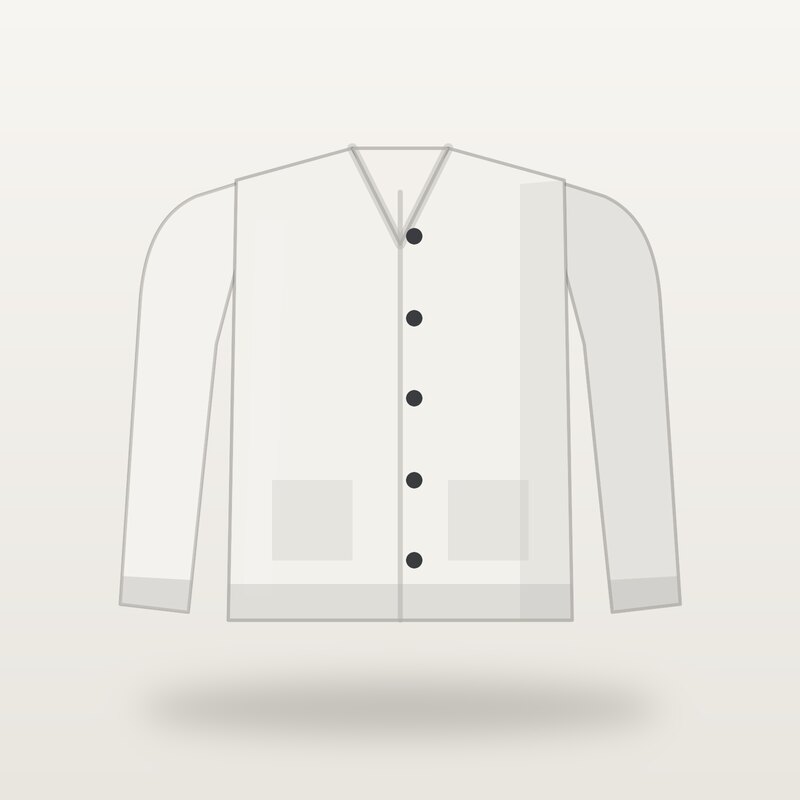 Linen Knit Cardigan, White