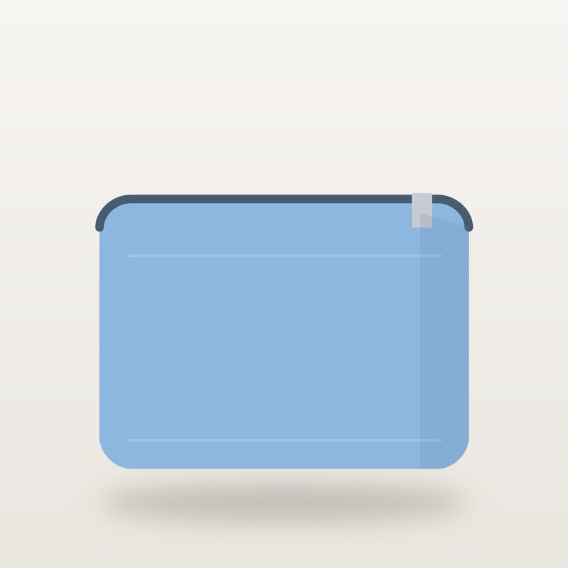 Fast-Charge Laptop Sleeve, Sky Blue