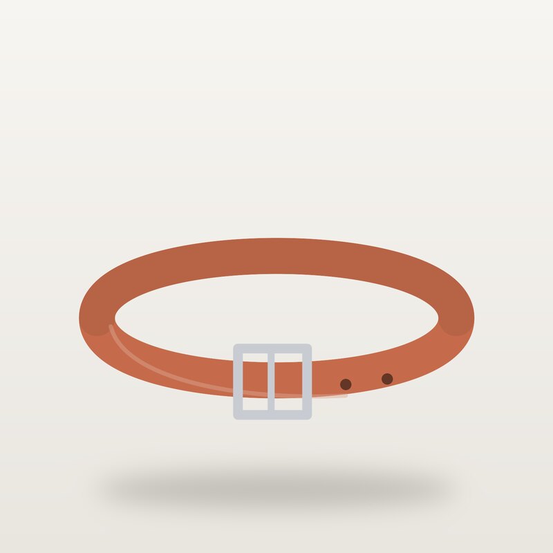 Leather Leather Belt, Terracotta