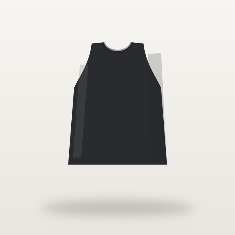 Linen Linen Top, Black