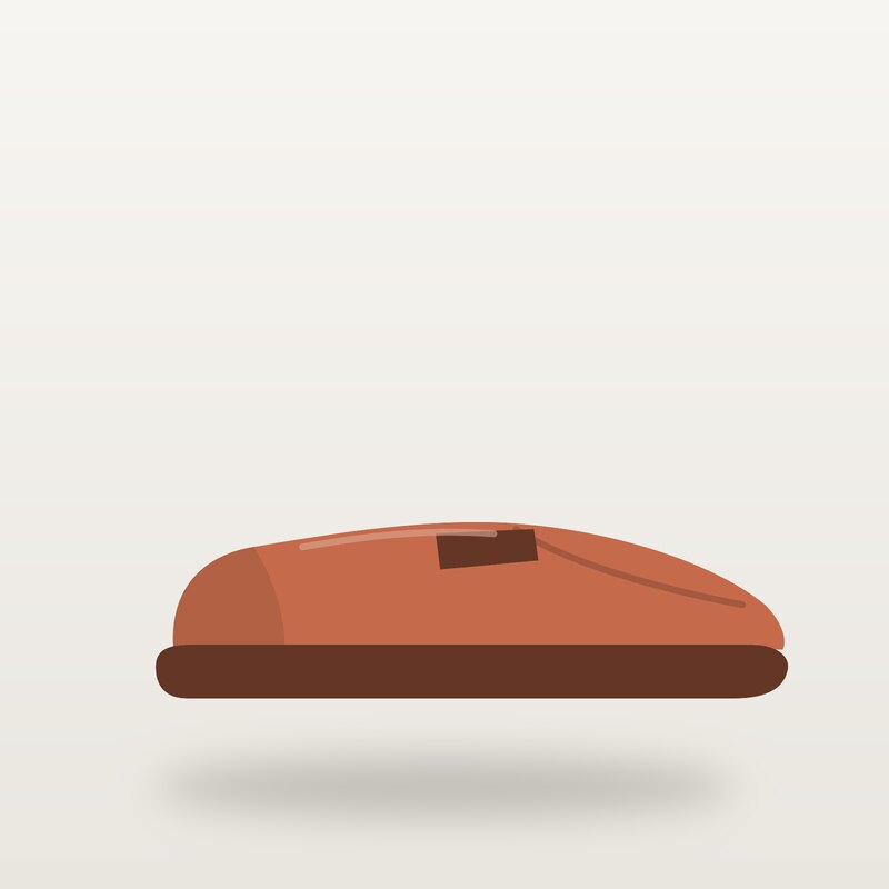Suede Loafers, Terracotta