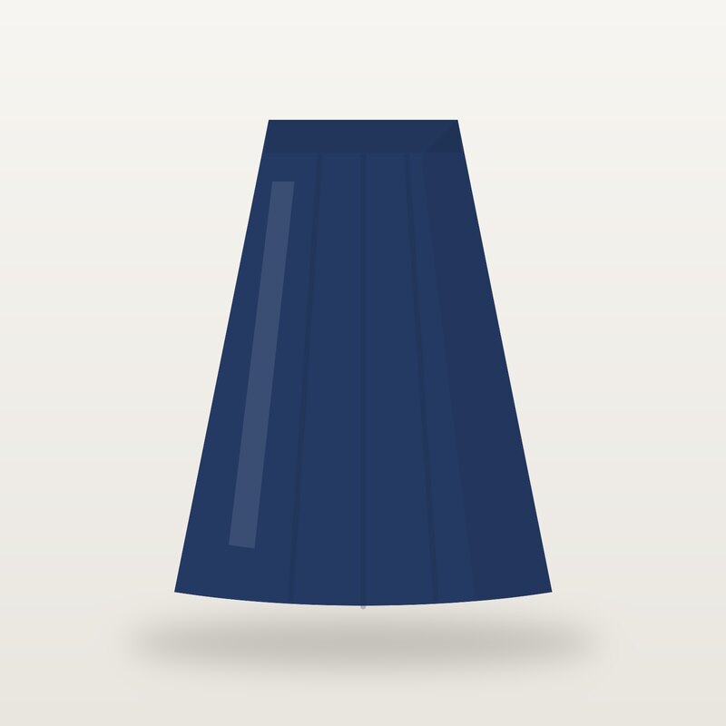 Linen Midi Skirt