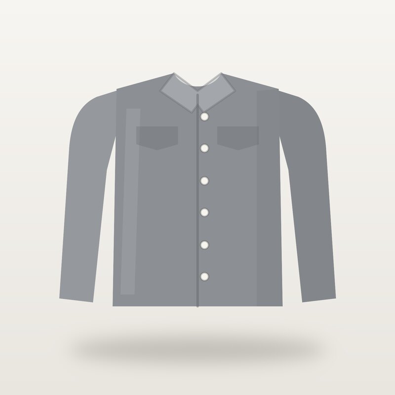 Cotton Overshirt, Grey