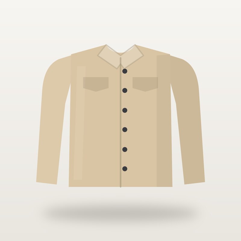 Wool Overshirt, Sand
