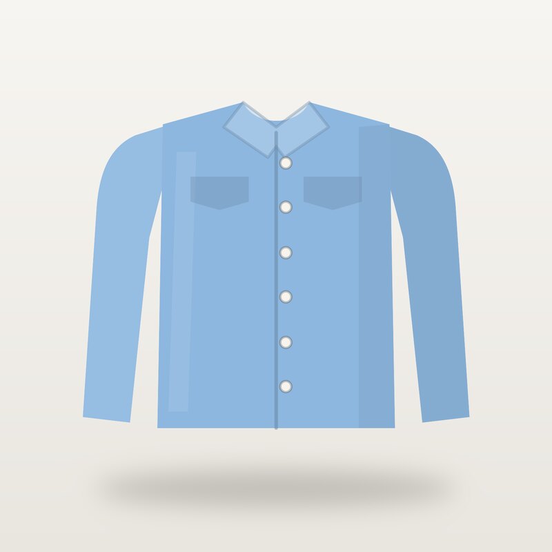 Linen Overshirt, Sky Blue