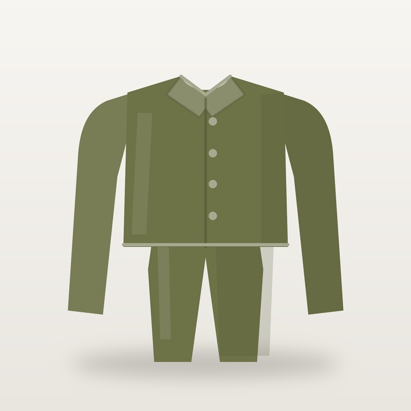 Organic Pajama Set, Olive