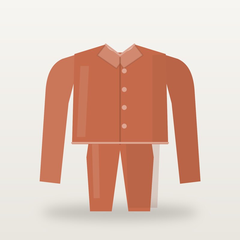 Fleece Pajama Set, Terracotta