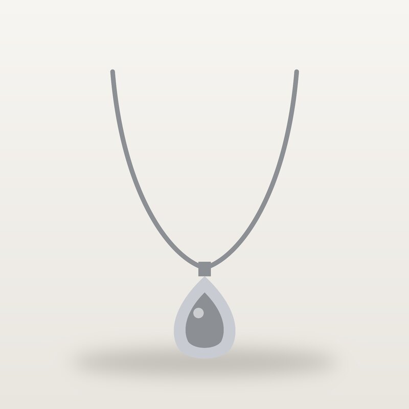 Minimal Pendant, Grey