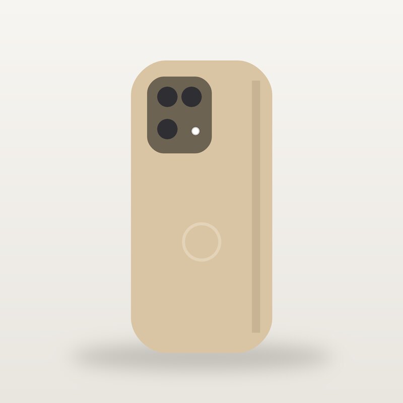 Compact Phone Case, Sand