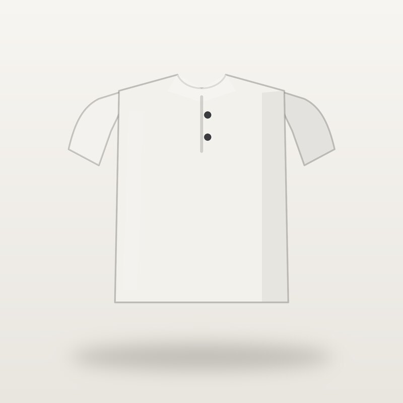 Wool Polo Shirt, White
