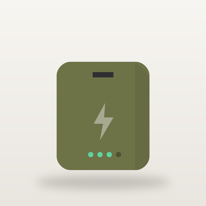 Magnetic Power Bank, Olive