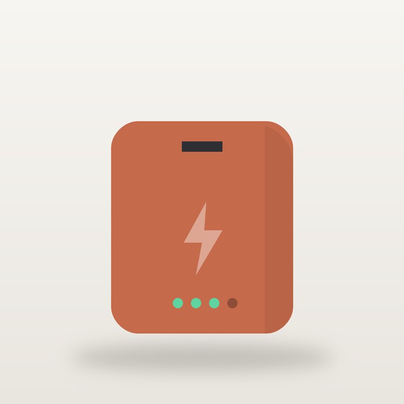 Fast-Charge Power Bank, Terracotta