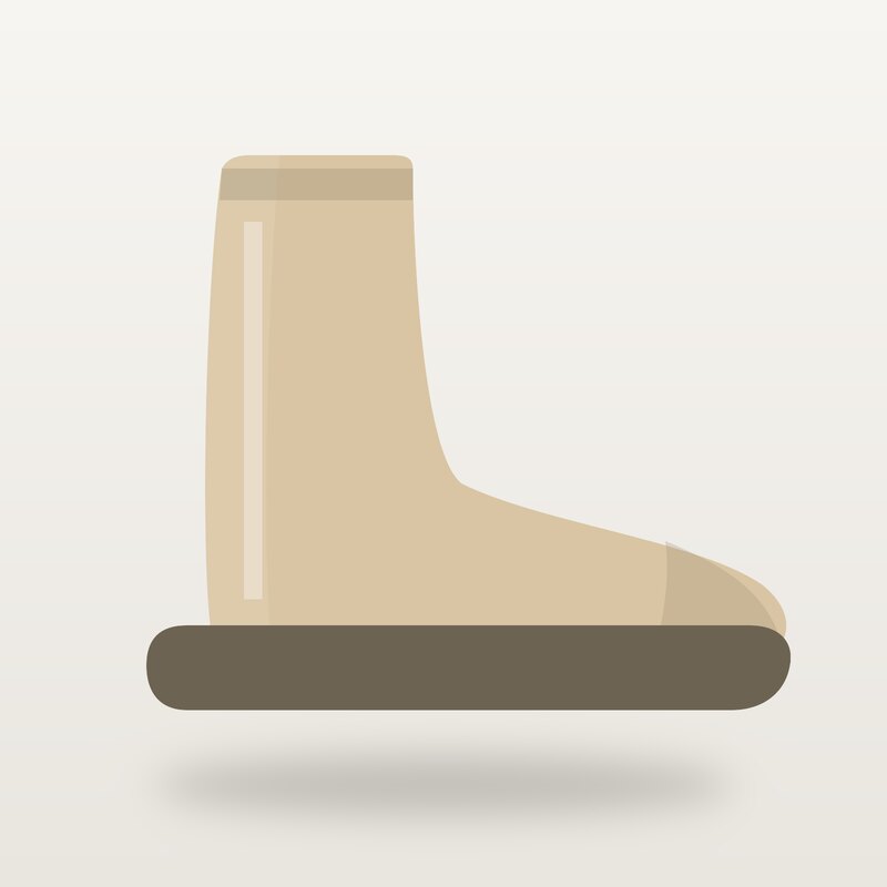 Organic Rain Boots, Sand