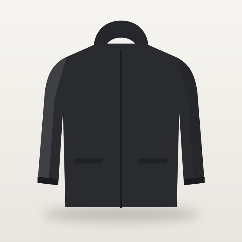 Alpine Rain Jacket, Black
